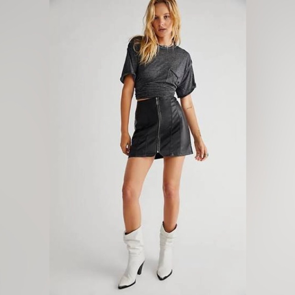 Free people Layla mini skirt